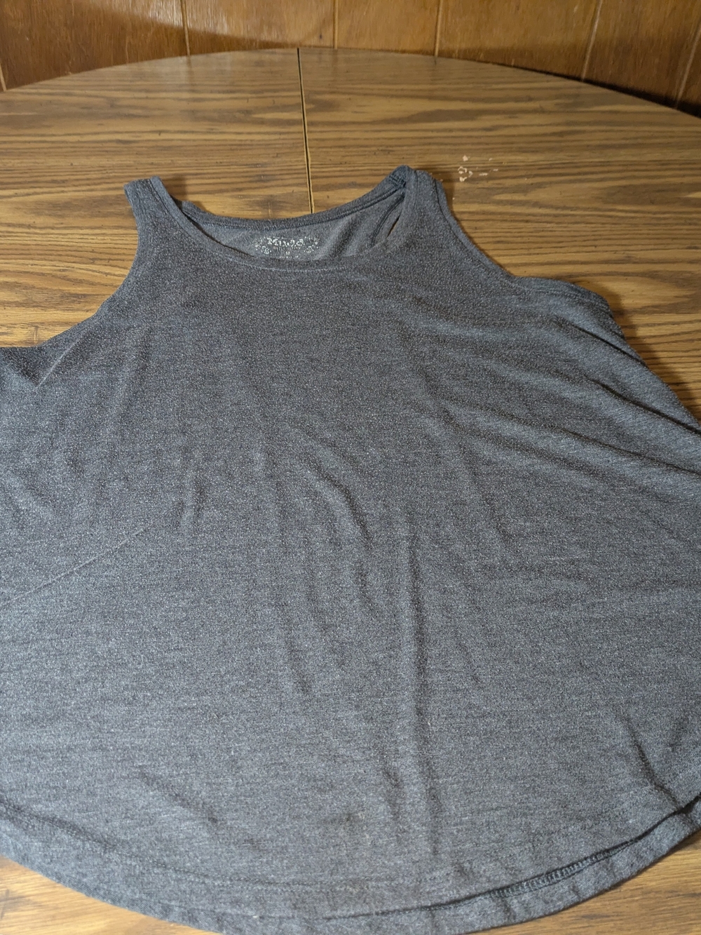 Mudd Heather Gray Flowy Tank Top‎ | Athleisure, Grunge, Y2K Basics